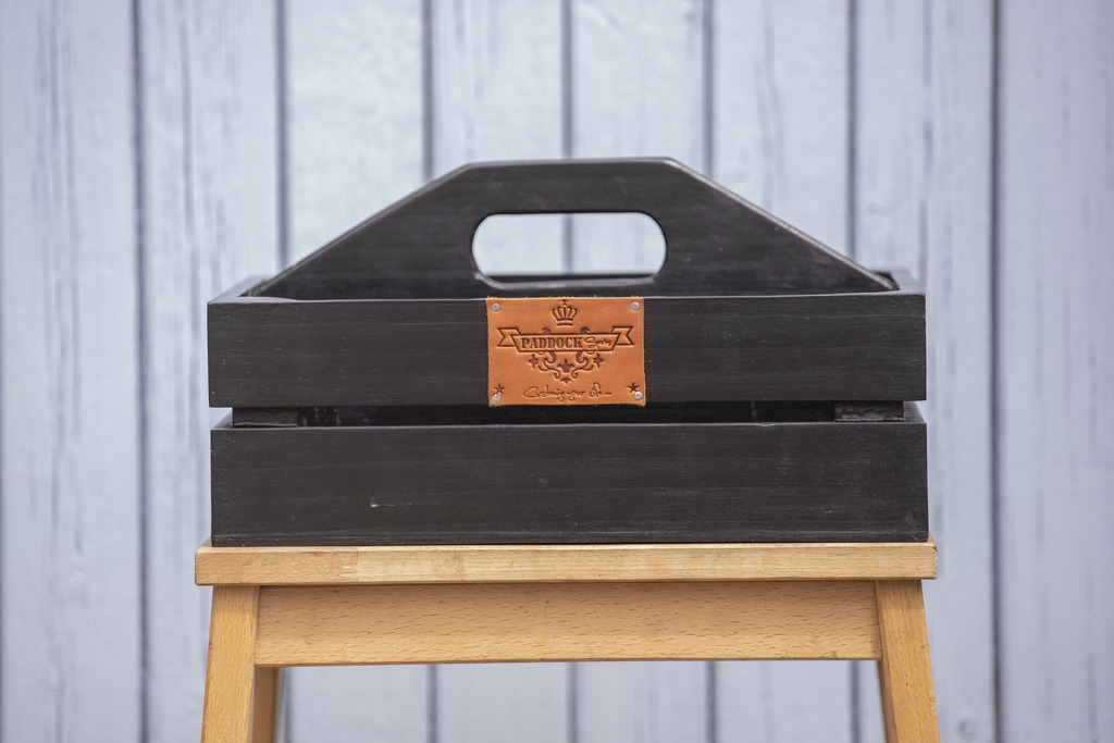 Caisse de pansage Luxe - Noir