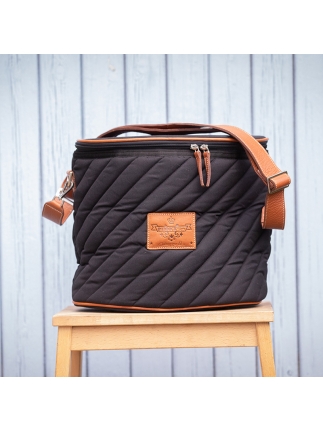 Diagonal Helmet bag - Black