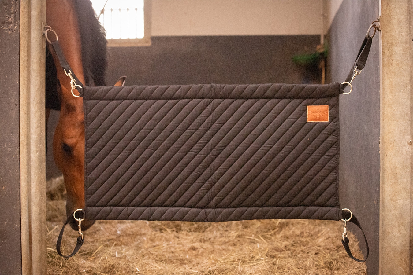 Porte de Box Diagonal - Noir