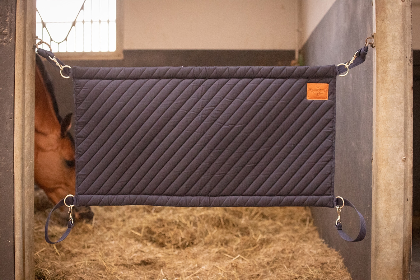 Diagonal Stall Door - Navy