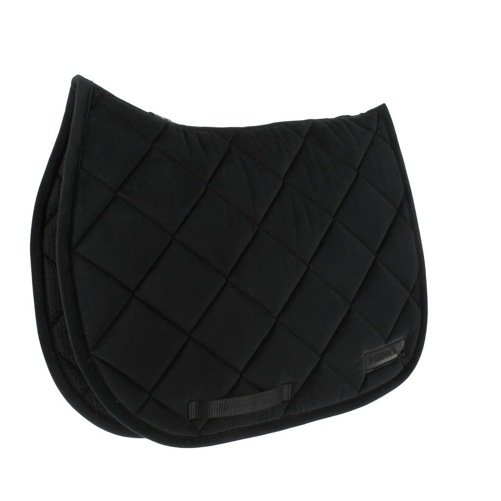 Corduroy Velvet All purpose Saddle Pad - Black
