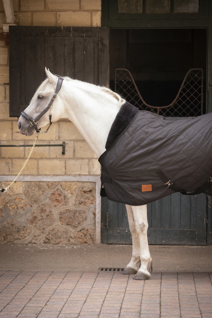 Couverture matelassée 50g - Noir