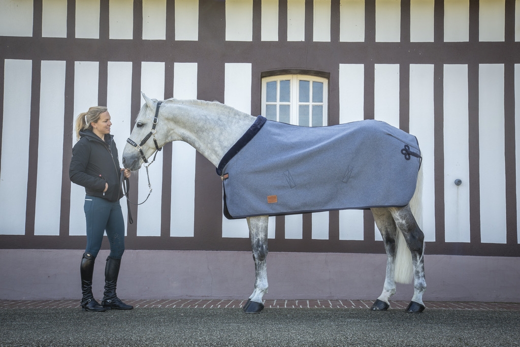 Wooltouch Rug - Heather Blue