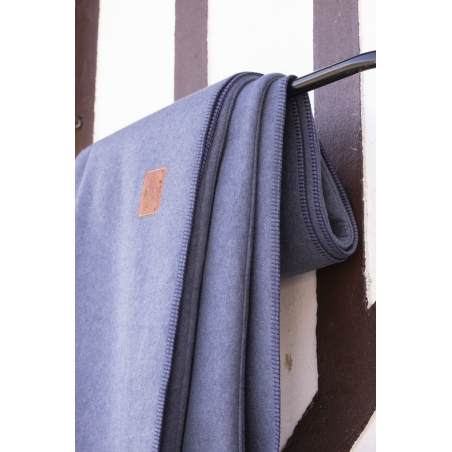 Wooltouch Square - Heather Blue