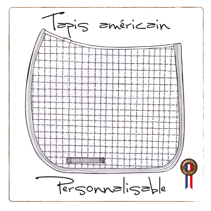 Customizable American All purpose Saddle Pad Customizable American All purpose Saddle Pad