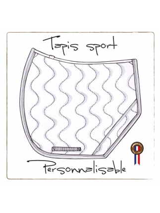 Tapis de Selle Sport Cheval Personnalisable