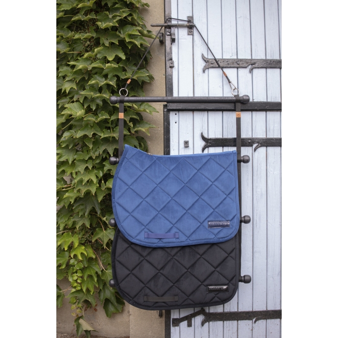 Corduroy Velvet All purpose Saddle Pad - Navy