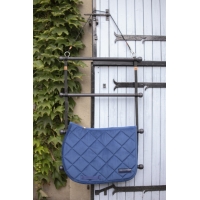 Corduroy Velvet All purpose Saddle Pad - Navy Corduroy Velvet All purpose Saddle Pad - Navy