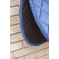 Corduroy Velvet All purpose Saddle Pad - Navy Corduroy Velvet All purpose Saddle Pad - Navy