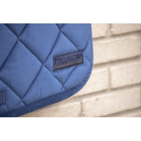 Corduroy Velvet All purpose Saddle Pad - Navy