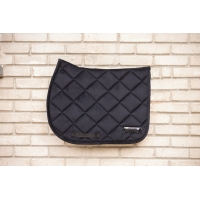 Tapis de selle Velours Corduroy Mixte - Noir Tapis de selle Velours Corduroy Mixte - Noir