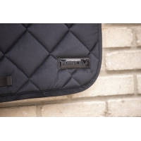 Corduroy Velvet All purpose Saddle Pad - Black Corduroy Velvet All purpose Saddle Pad - Black