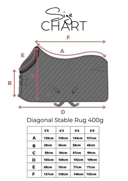 paddock sports rugs and sheets size guide